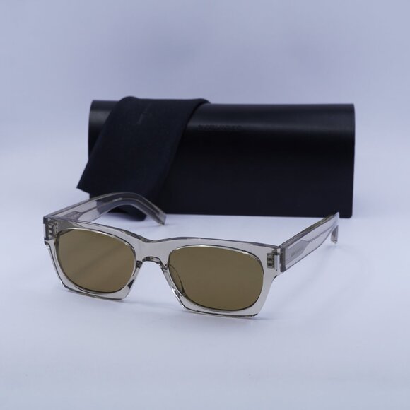 Final Price! Saint Laurent SL402 018 Beige/Brown Sunglasses - Picture 4 of 10